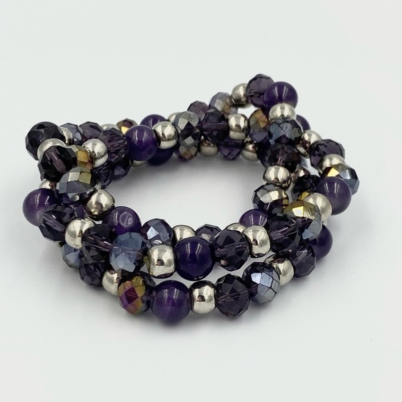 Macy’s Beaded Stacked Bracelets - Picture 3 of 3